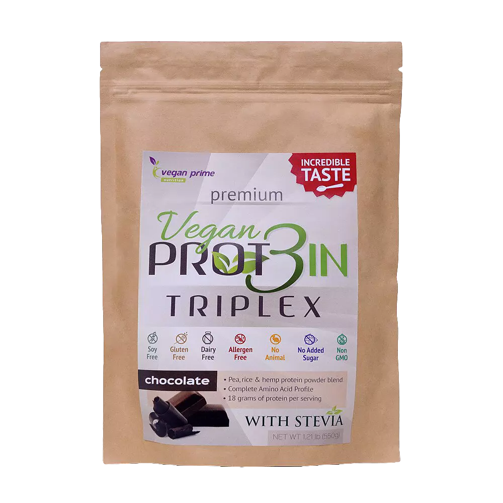 Vegan Prot3in Triplex (0,55 kg) - Netamin