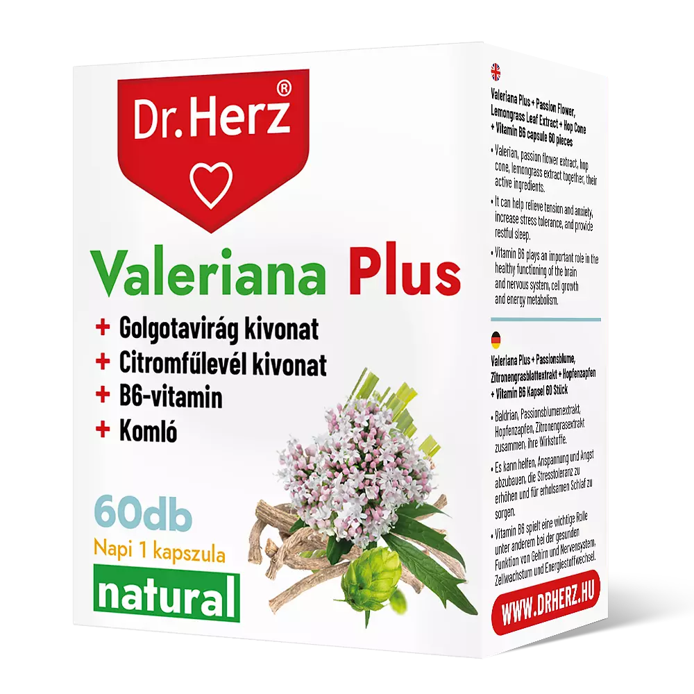 Valeriana Plus (60 caps.) - Dr. Herz