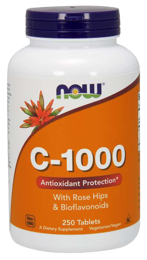 Now Foods Vitamin C-1000 250 caps.